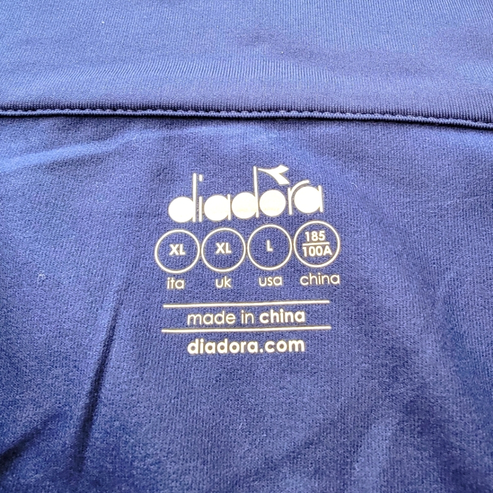 BRAND NEW Diadora Warm Up Winter Shirt Men's Size Large - Picture 9 of 10